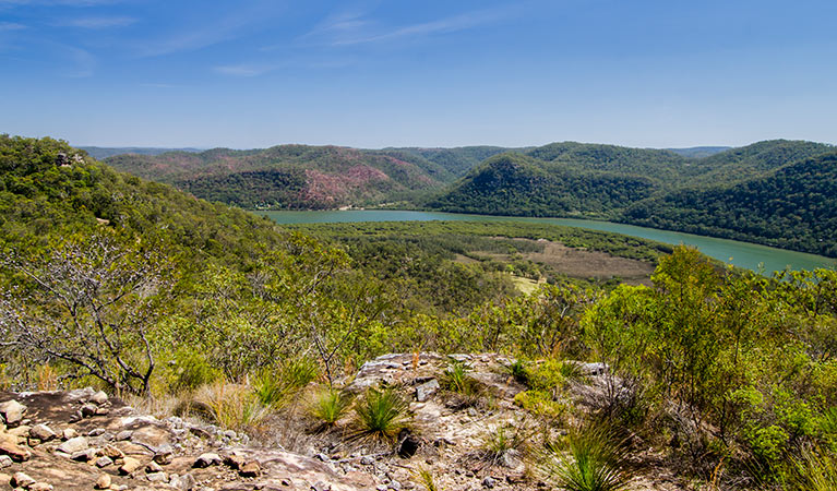 View of the Hawkesbury River, Marramarra National Park. Photo: John Spencer