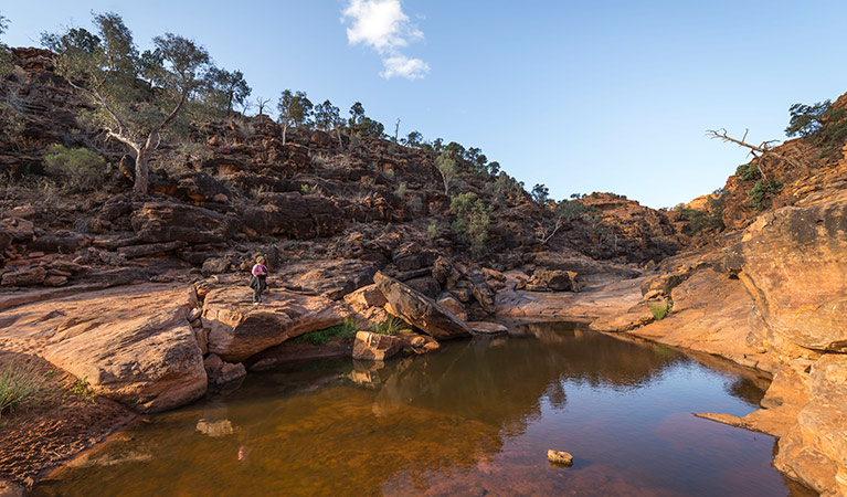 Mutawintji Gorge walk, Mutawintji National Park. Photo: John Spencer