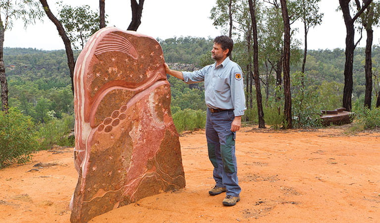 Sculpture in the Scrub, Pilliga Nature Reserve. Photo: Rob Cleary