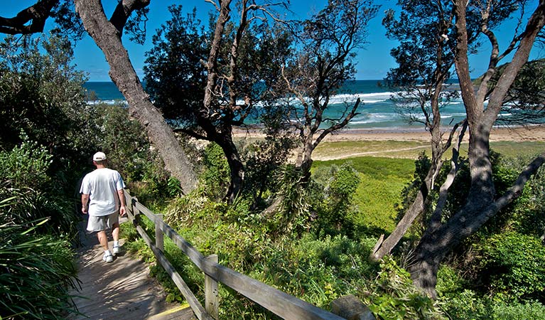 Bateau Bay picnic area, Wyrrabalong National Park. Photo: John Spencer