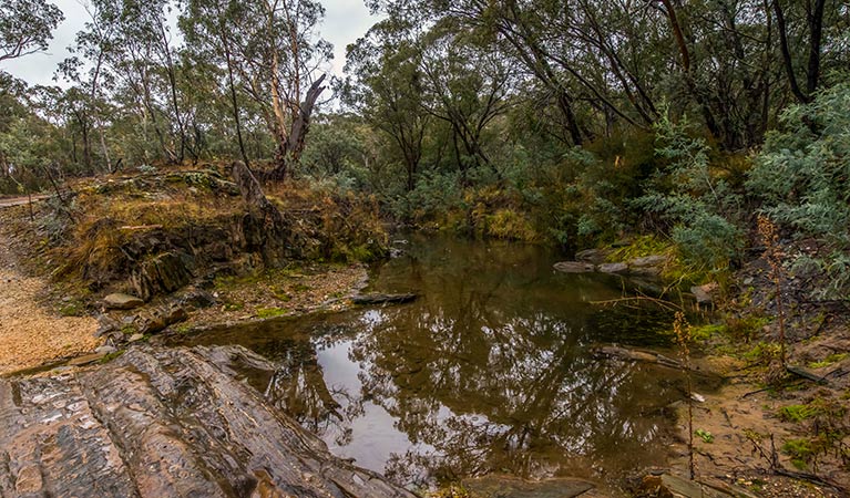 Water hole, Yanununbeyan State Conservation Area. Photo: Steve Woodhall