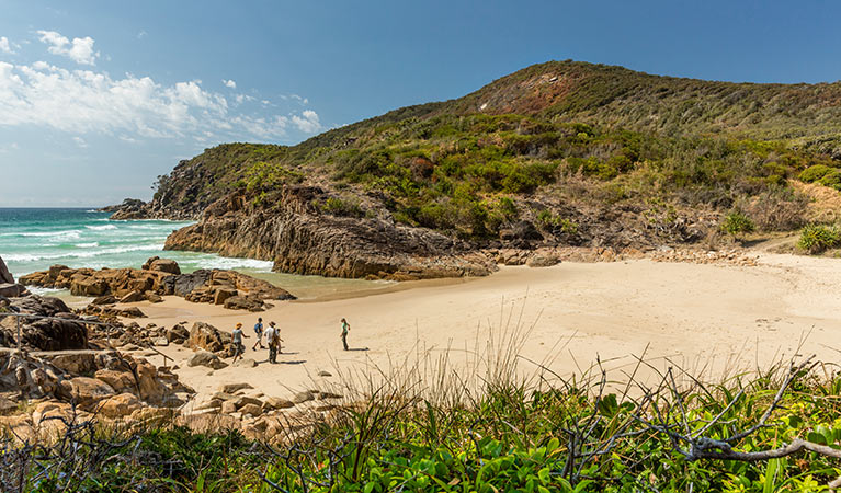  Little Bay Beach, Arakoon National Park. Photo: David Finnegan