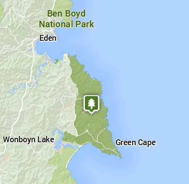 Green Cape area in Beowa National Park, Visitor info