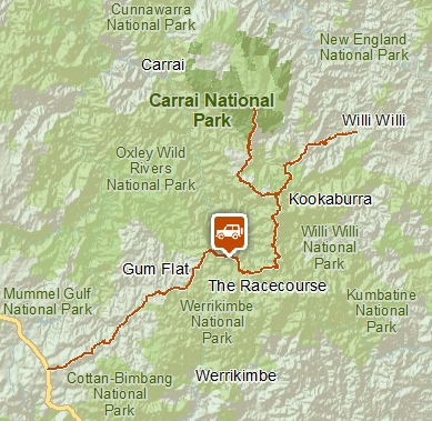 Carrai and Coachwood trails