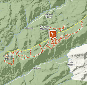 Perisher Range cross-country ski trails