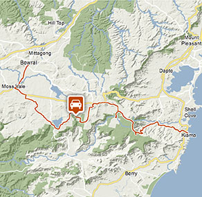 Illawarra tourism route