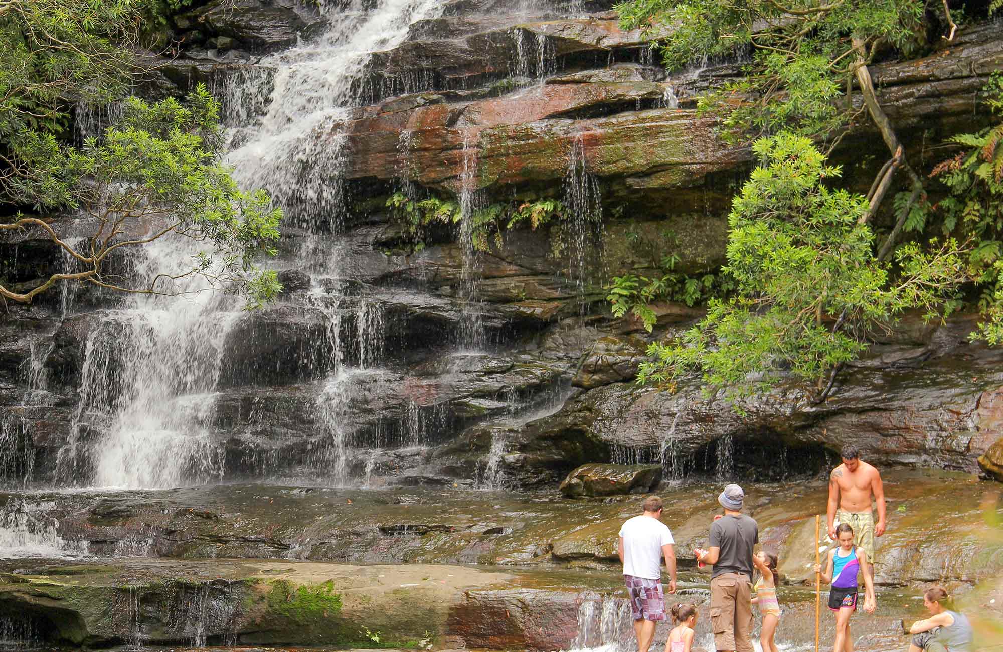 Somersby Falls picnic area NSW National Parks